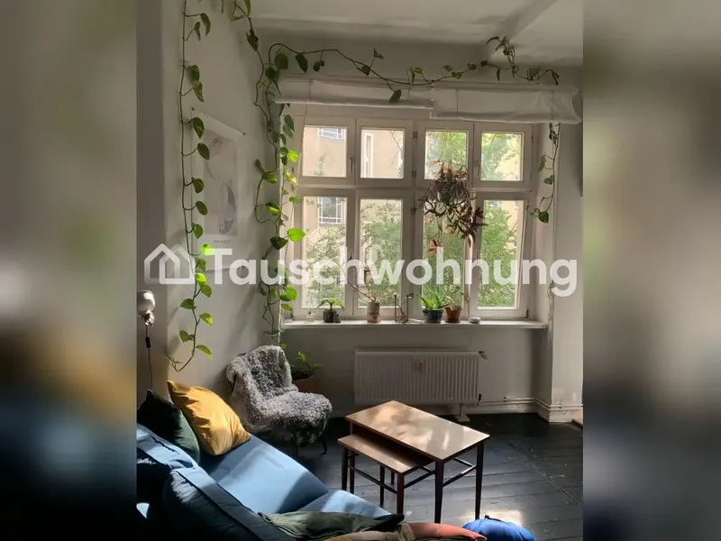 Tauschwohnung: Große Einzimmerwohnung in ruhigen Rixdorf — photo 1